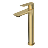 Parisi Slim II High Basin Mixer | Brushed Brass